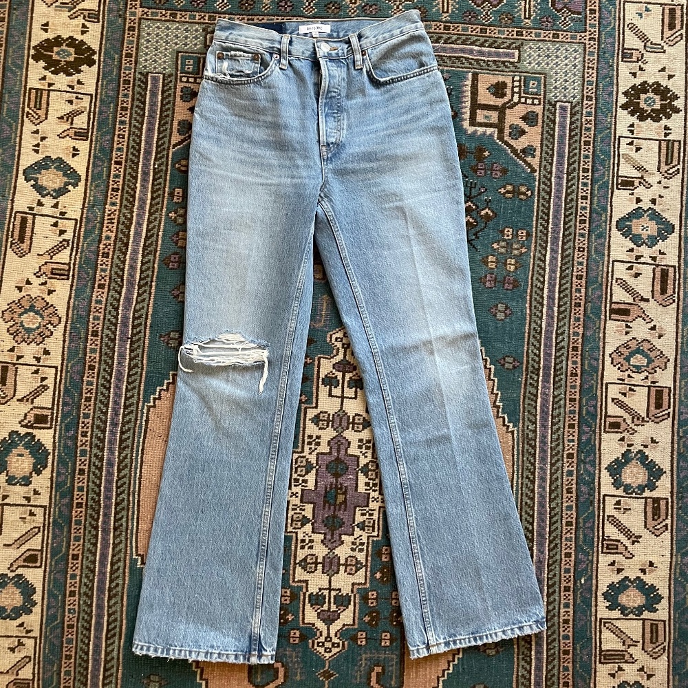 NWOT RE/DONE High Waist Flare Size 28